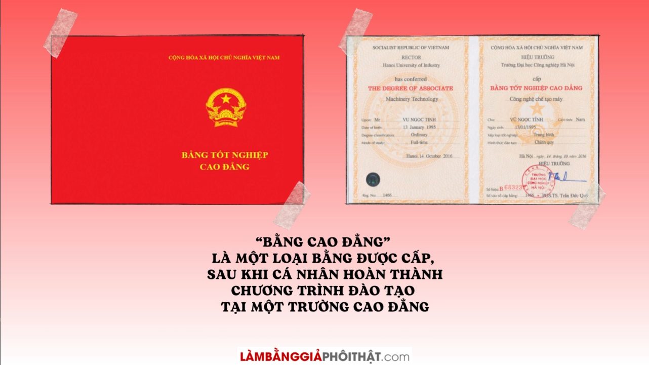 Làm Bằng Cao Đẳng Tại Hà Nội Bao Sử Dụng Toàn Quốc