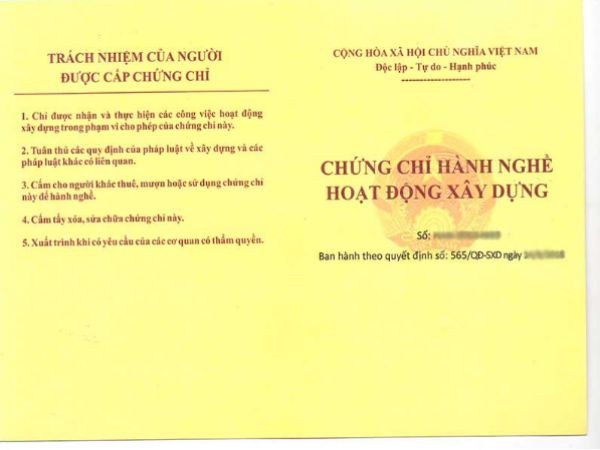 Các bước làm chứng chỉ định giá xây dựng lấy ngay tại Làm Bằng Giả Phôi Thật