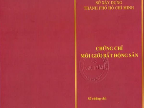 Chứng chỉ môi giới bất động sản: Nền tảng vững chắc để phát triển sự nghiệp trong lĩnh vực bất động sản.