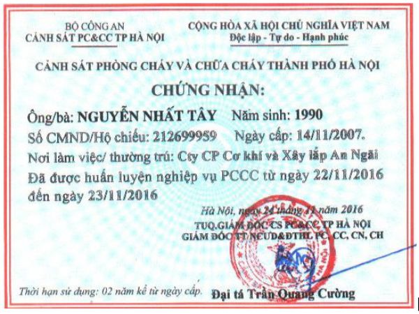 Lý do tại sao chứng chỉ phòng cháy chữa cháy là yếu tố cần thiết cho doanh nghiệp của bạn.