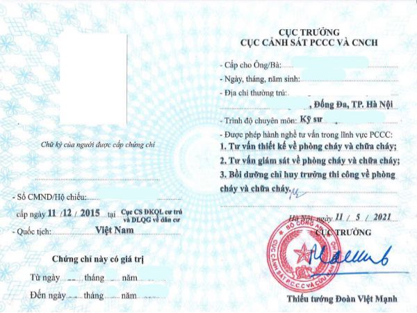 Chất lượng chứng chỉ sư phạm giả giống thật 100%