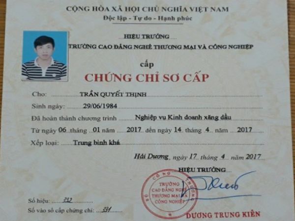 Để làm chứng chỉ xăng dầu cần phải trải qua các bước nào