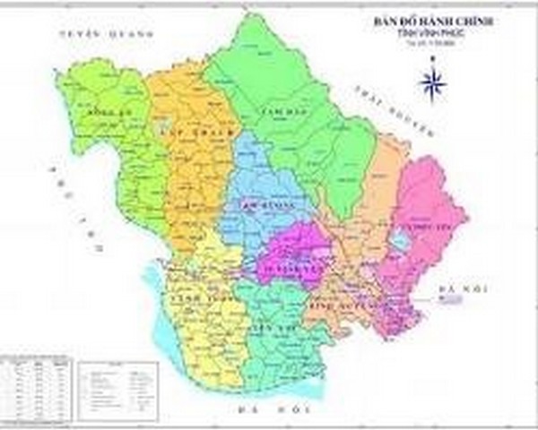 Sơ lược về tỉnh Vĩnh Phúc